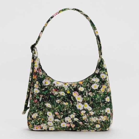 BAGGU Handbags - NWT Baggu Mini Nylon Shoulder Bag - Daisy